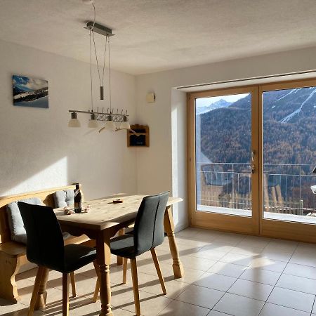 Ferienwohnung In Tschlin Mit Panoramablick Luaran gambar